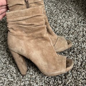 Steve Madden open-toe booties